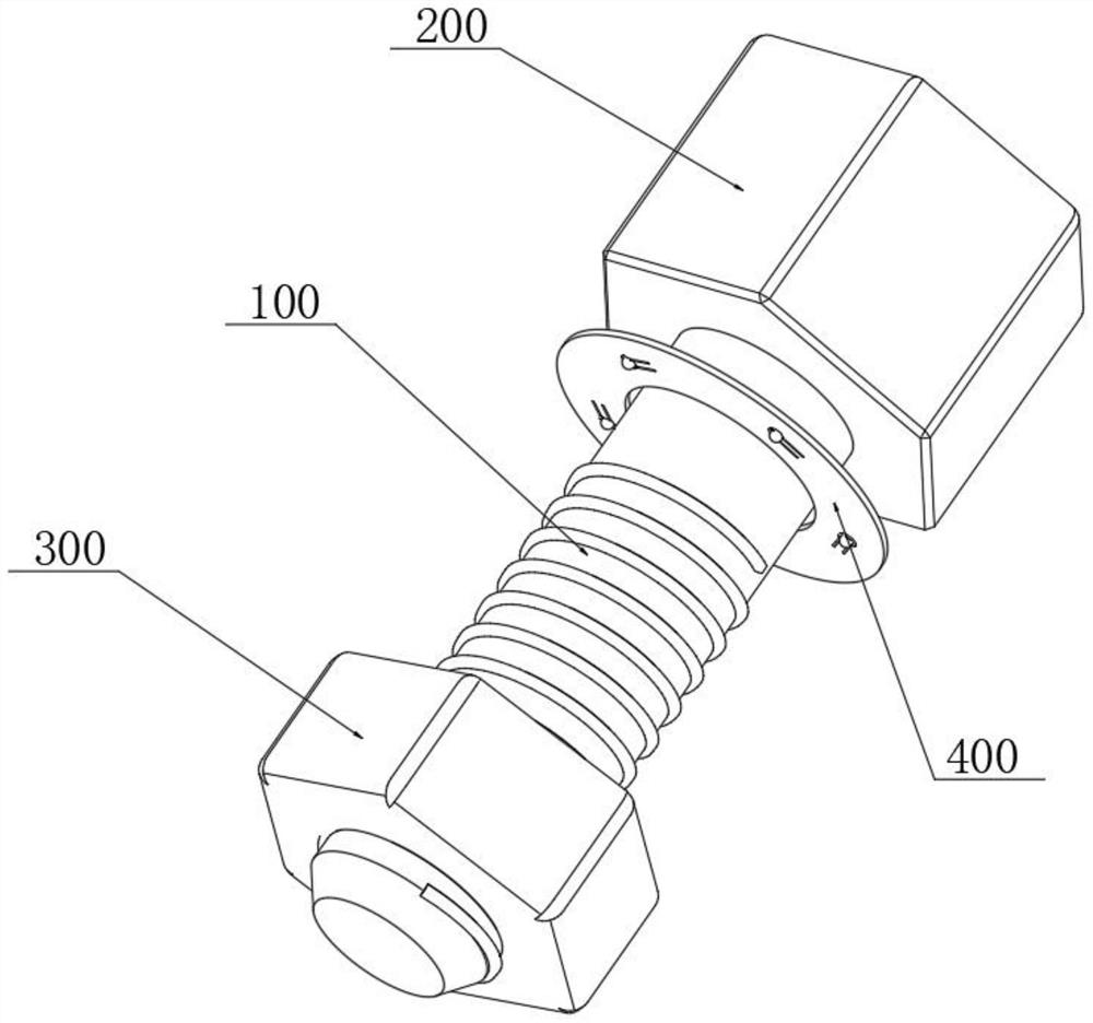 Special fasteners for automobile front guide frame