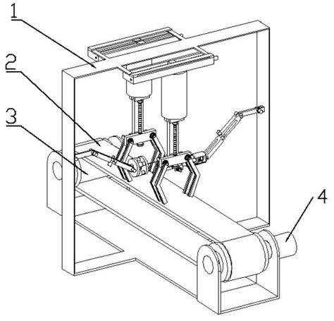 An automatic shrimp-removing robot