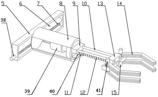 An automatic shrimp-removing robot