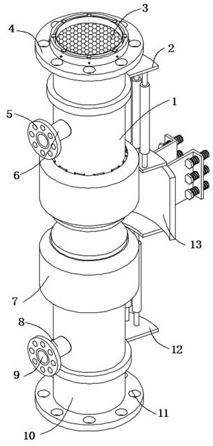 Round wedge flowmeter