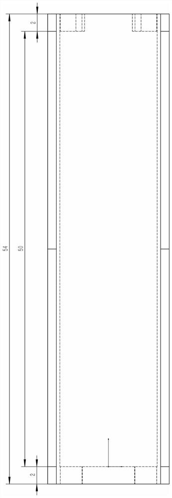 A ferromagnetic powder low-pass filter and packaging method