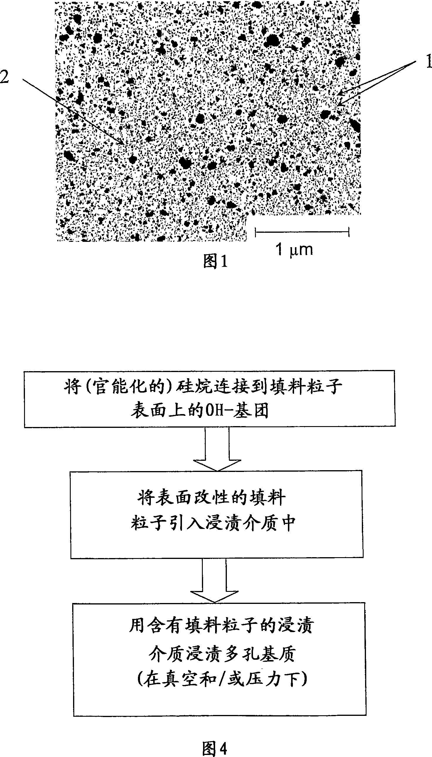 Electric insulation material, an electric device and a method for producing an electric insulation material