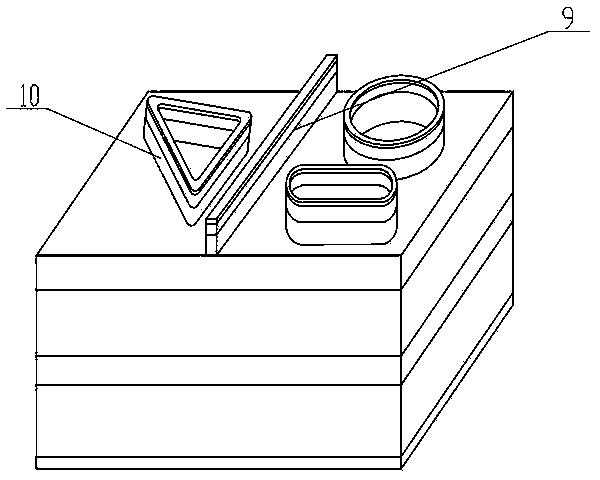 Multi-wavelength semiconductor laser based on annular resonant cavity