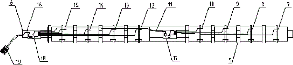 Long term evolution (LTE) double-frequency high-grain omnidirectional antenna