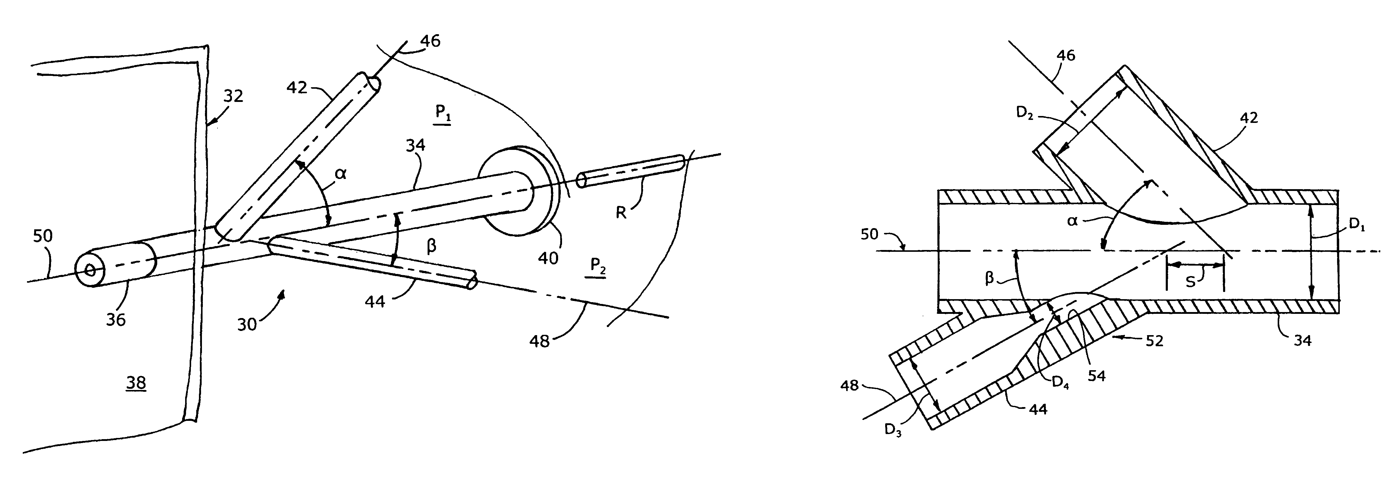 Mixing arrangement for atomizing nozzle in multi-phase flow