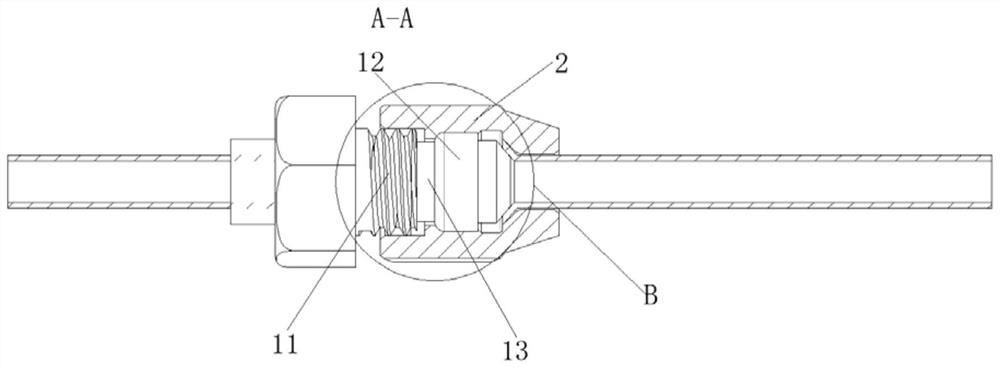 Anti-disassembly connection assembly and air conditioner