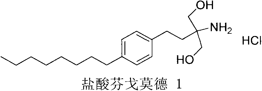 New synthetic method of fingolimod hydrochloride