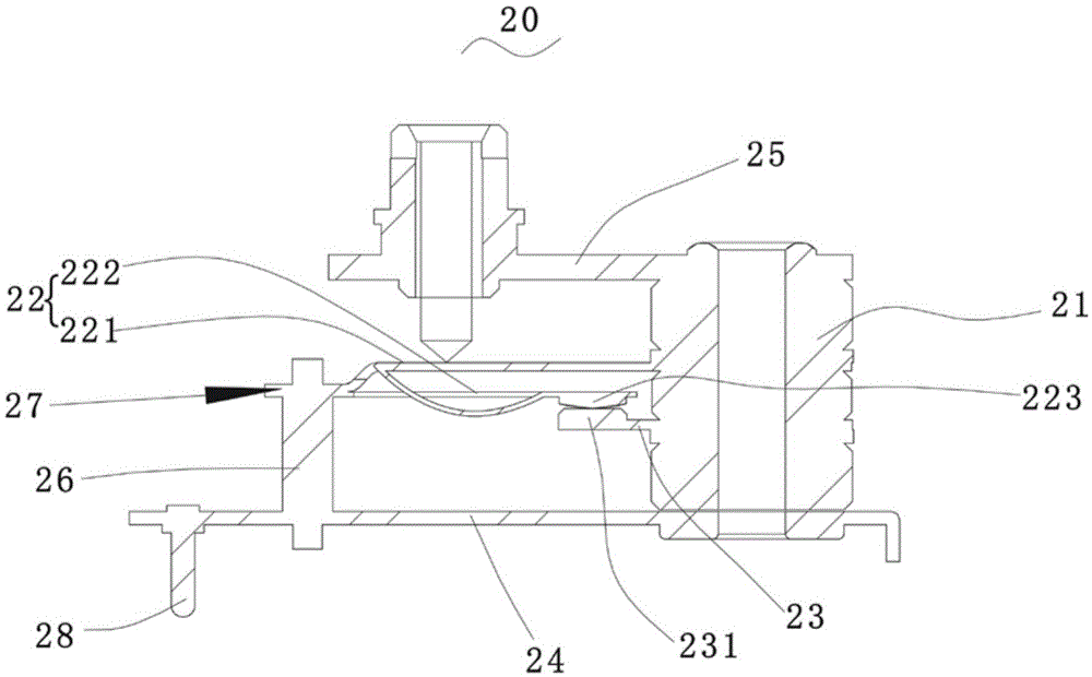 A pressure switch and electric pressure cooker for precise pressure control