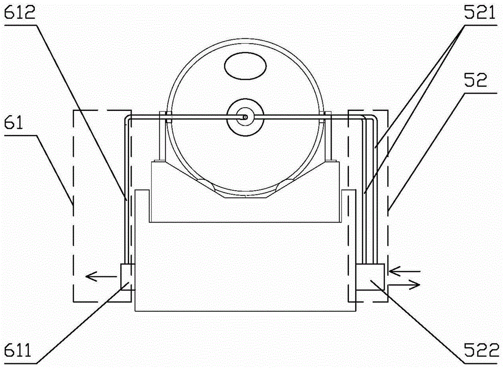 Two-dimensional vacuum drying mixer