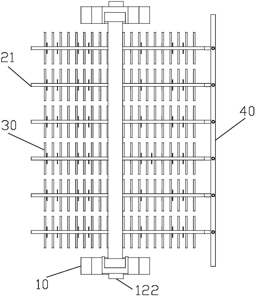 Device for cocoon picking of square cocoon frames