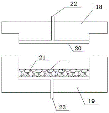 Polyolefin foaming material recycling method and device