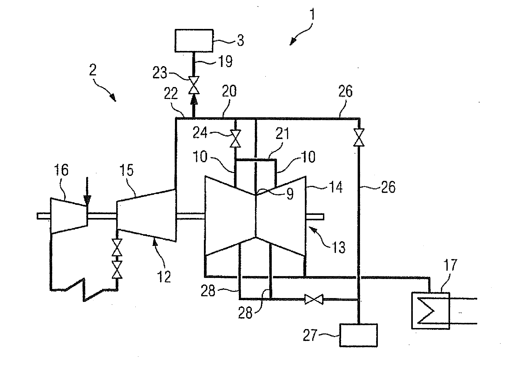 Method and Device for Operating a Steam Power Station Comprising a Steam Turbine and a Process Steam Consumer