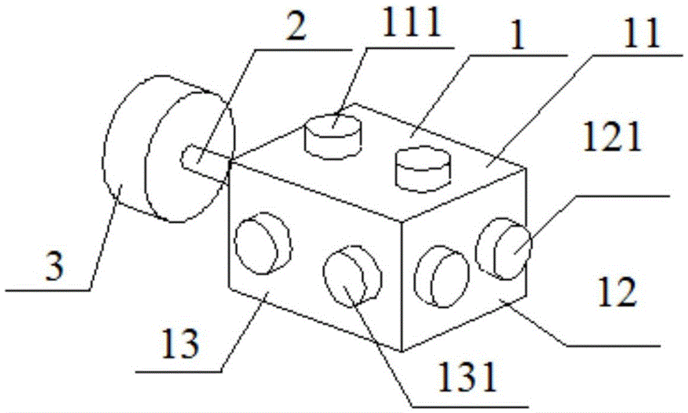 Auxiliary device of point cloud registration of three-dimensional scanner and registration method of three-dimensional scanner