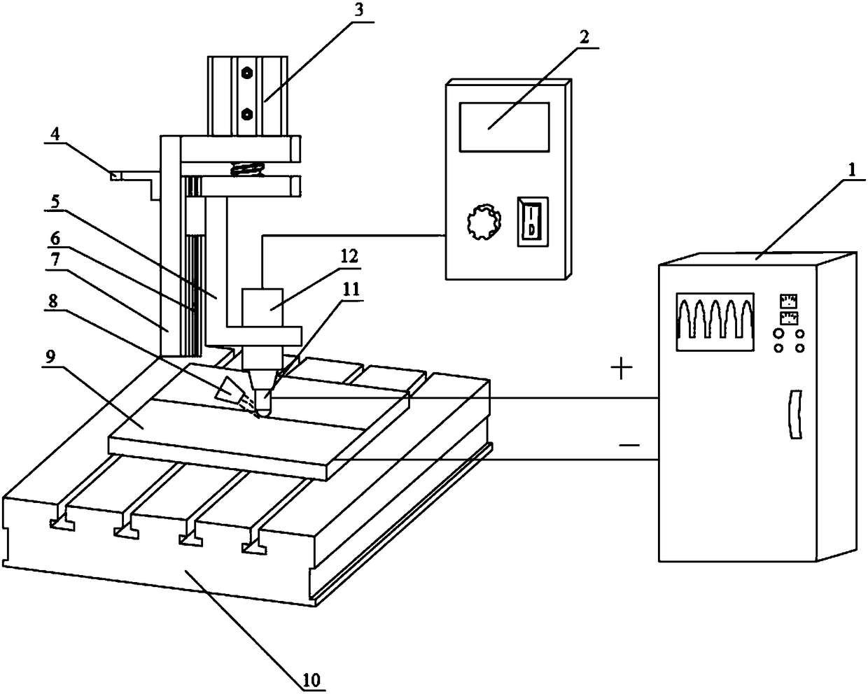 A method for preparing a gradient nanostructure on the surface of a high-strength and high-hardness metal material