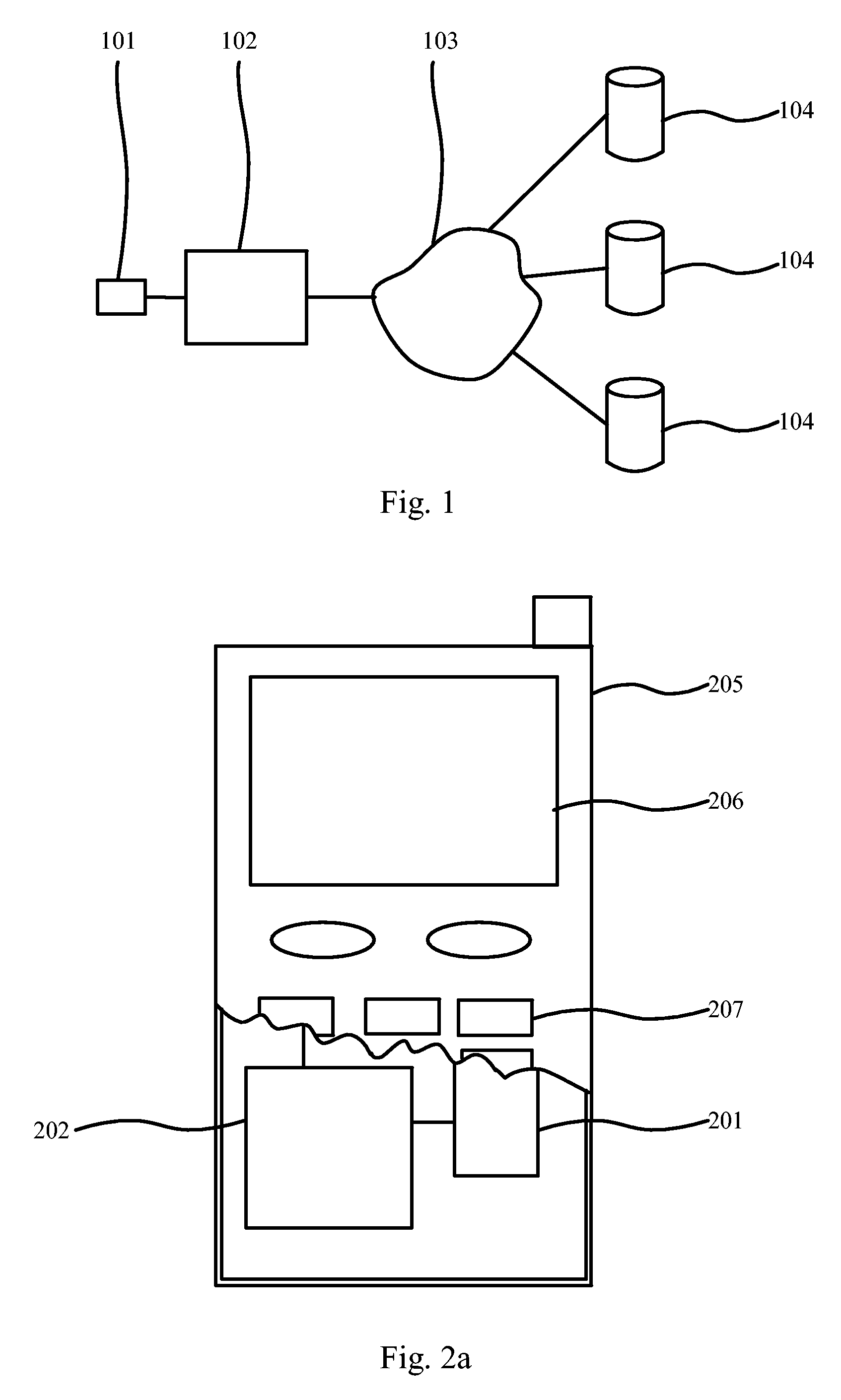 Processing device, a system and a method for providing a message to a user