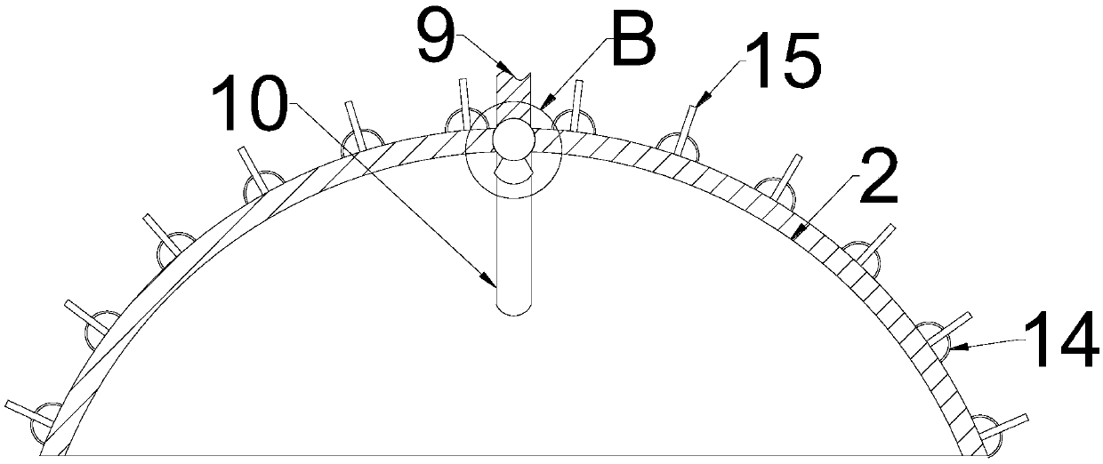 Easy-in-dimming heat-radiating streetlamp