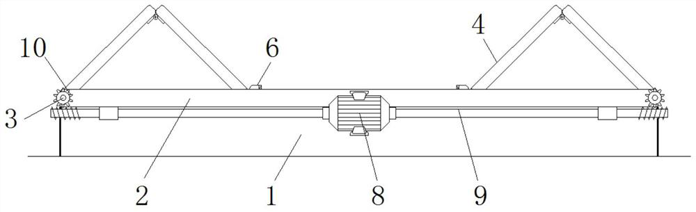 Self-clamping-limiting test tube utensil cleaning mechanism applied to clinical laboratory