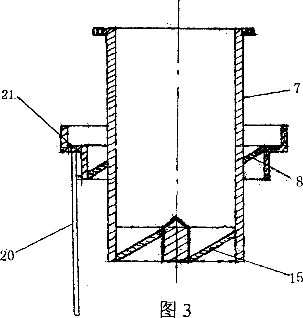 Multistage rotation impact wet desulfurizing and dust-removing equipment