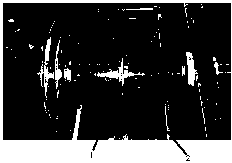 Coating friction and wear performance test method equivalent to engine rack test run examination