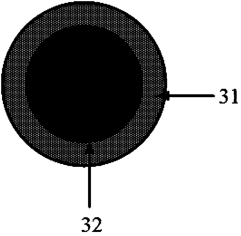 Magnetic nanometer-sized metal fluid and preparation method thereof