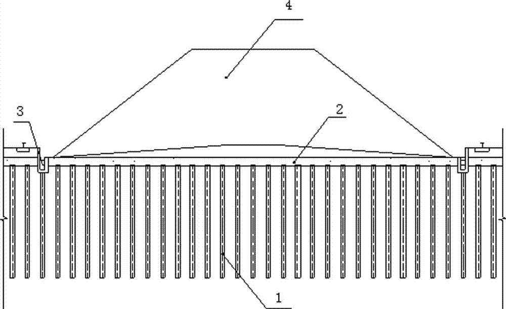 Large-area deep soft foundation preloading comprehensive treatment method combined with production and operation management