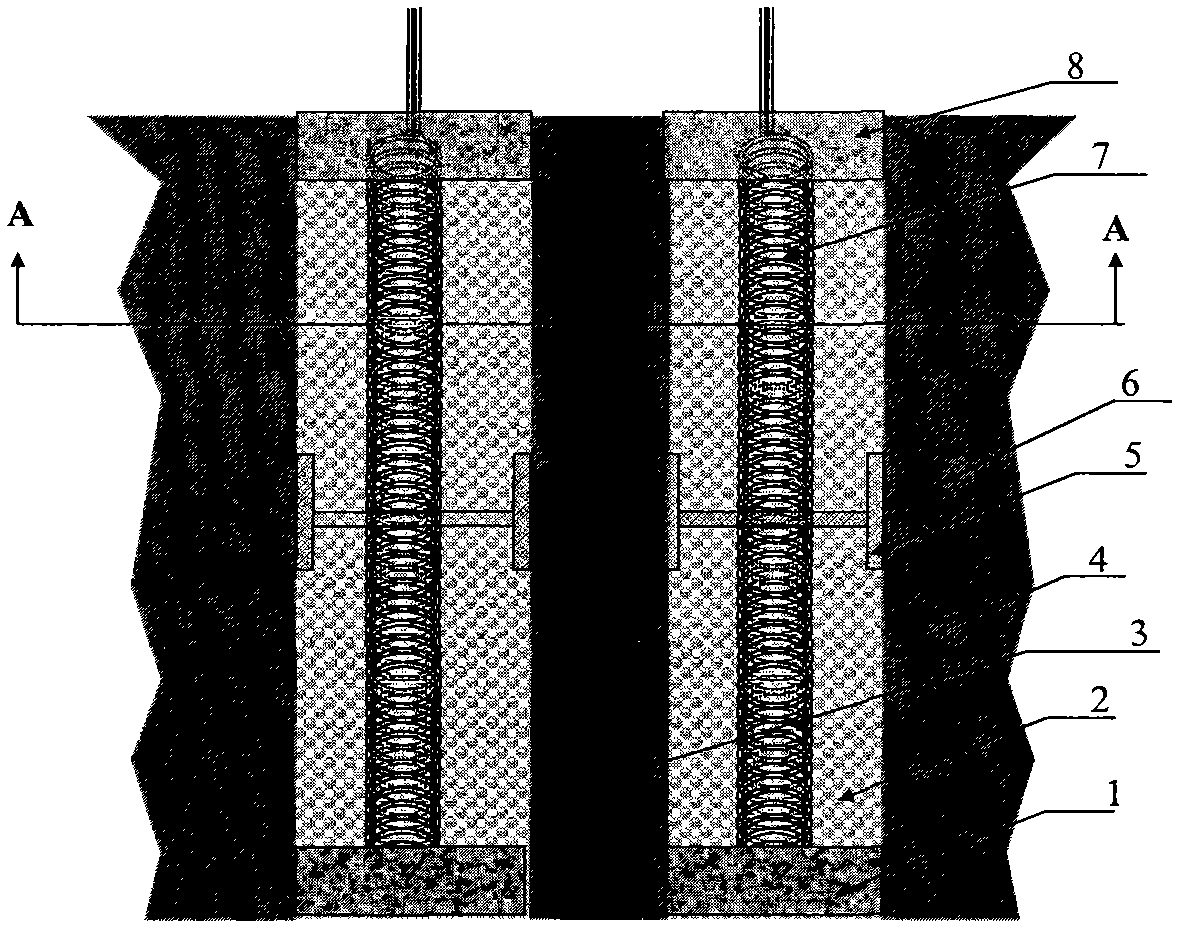 Earthquake underground fluid inspection well and system and method used earthquake underground fluid inspection well to detect seismic precursor abnormal information