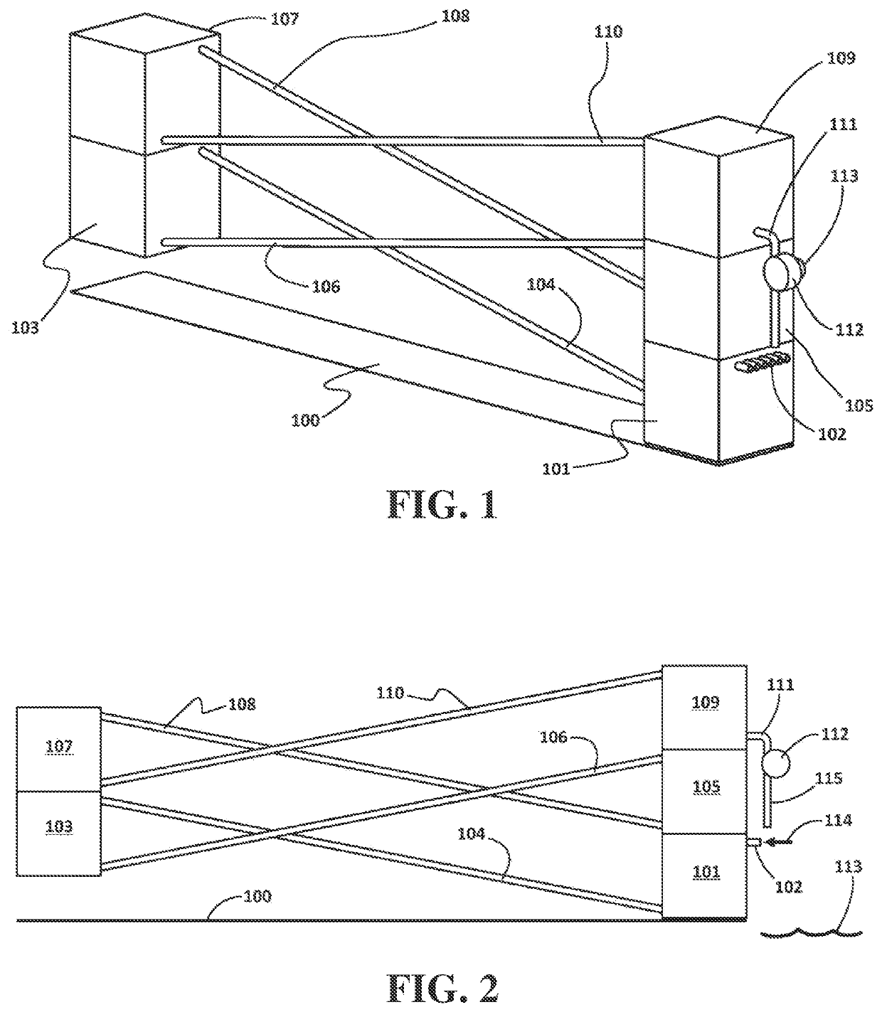 Wave-energized diode pump