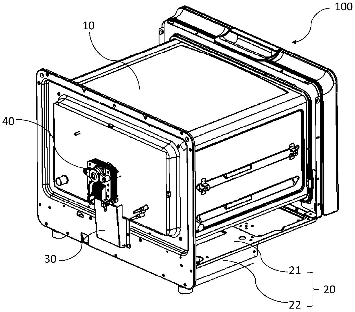 Heat dissipation assembly and cooking utensil with same