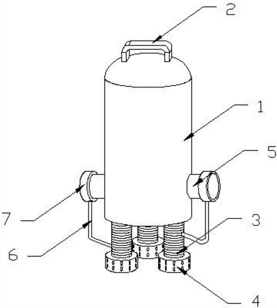 Water-saving anti-blocking water pump