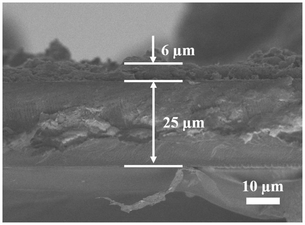 WS2/CNTs modified diaphragm of lithium-sulfur battery and preparation method of WS2/CNTs modified diaphragm