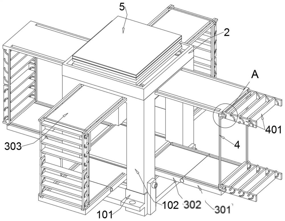 An assembled micro-aerobic fermentation box that can be folded and stored