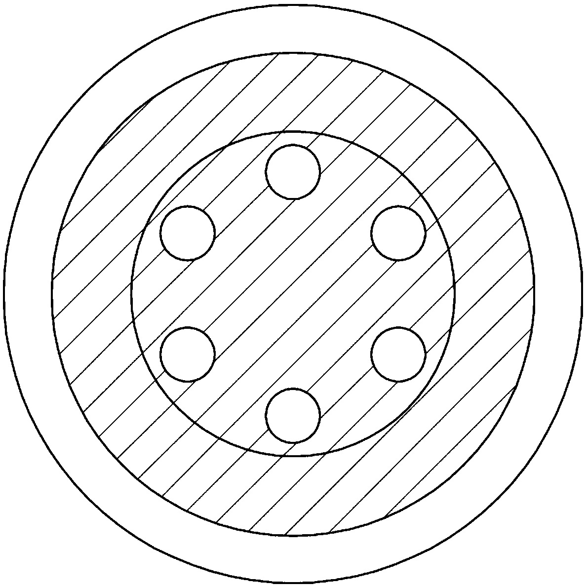 Sealing device used for brake piston of quick press machine