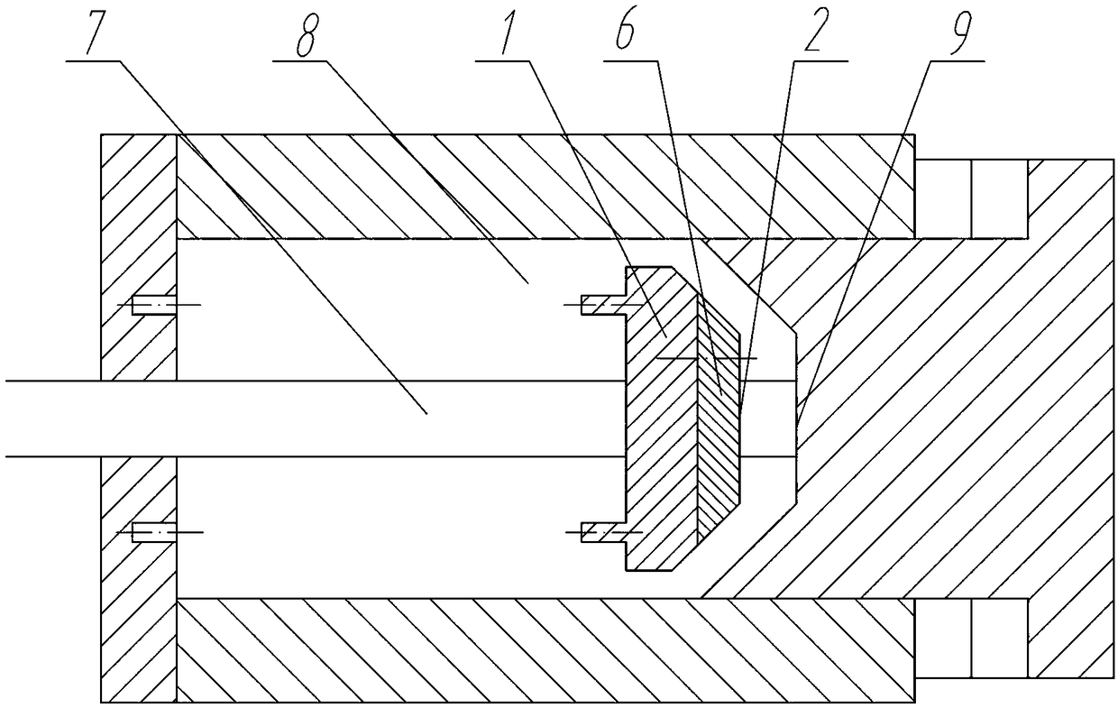 Sealing device used for brake piston of quick press machine