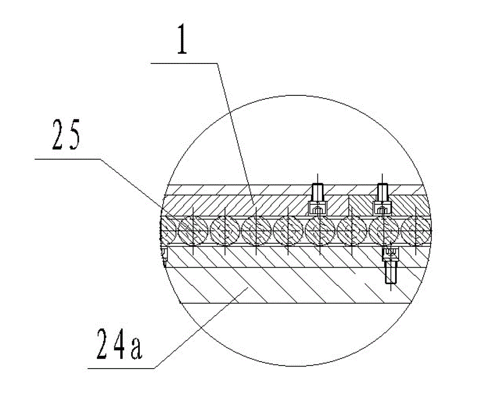 Three-way load large-scale three-dimensional analog simulation test system