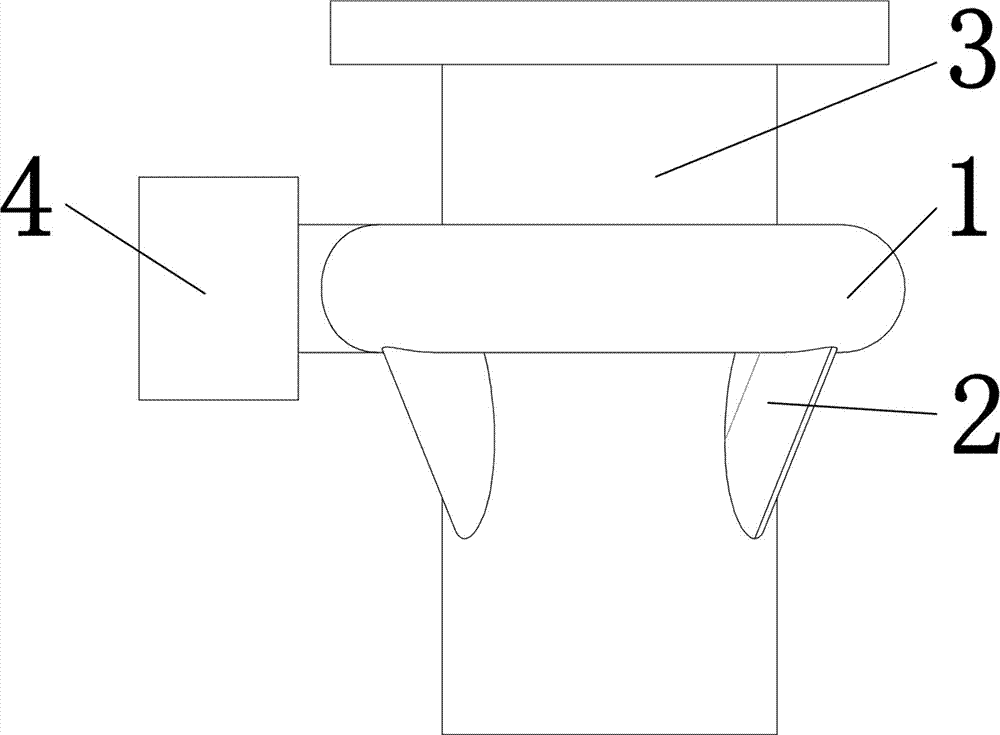 Structure and method for coaxial protection gas blowing of laser welding machine