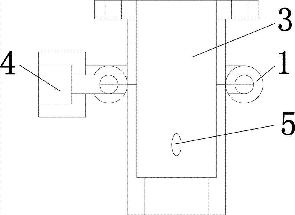 Structure and method for coaxial protection gas blowing of laser welding machine