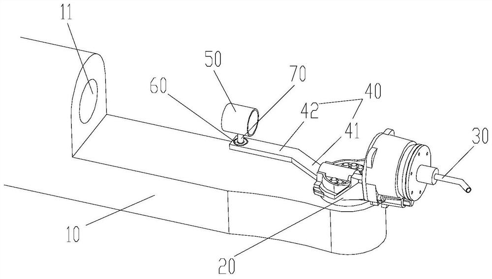 Articulated arm assembly and arc welding robot