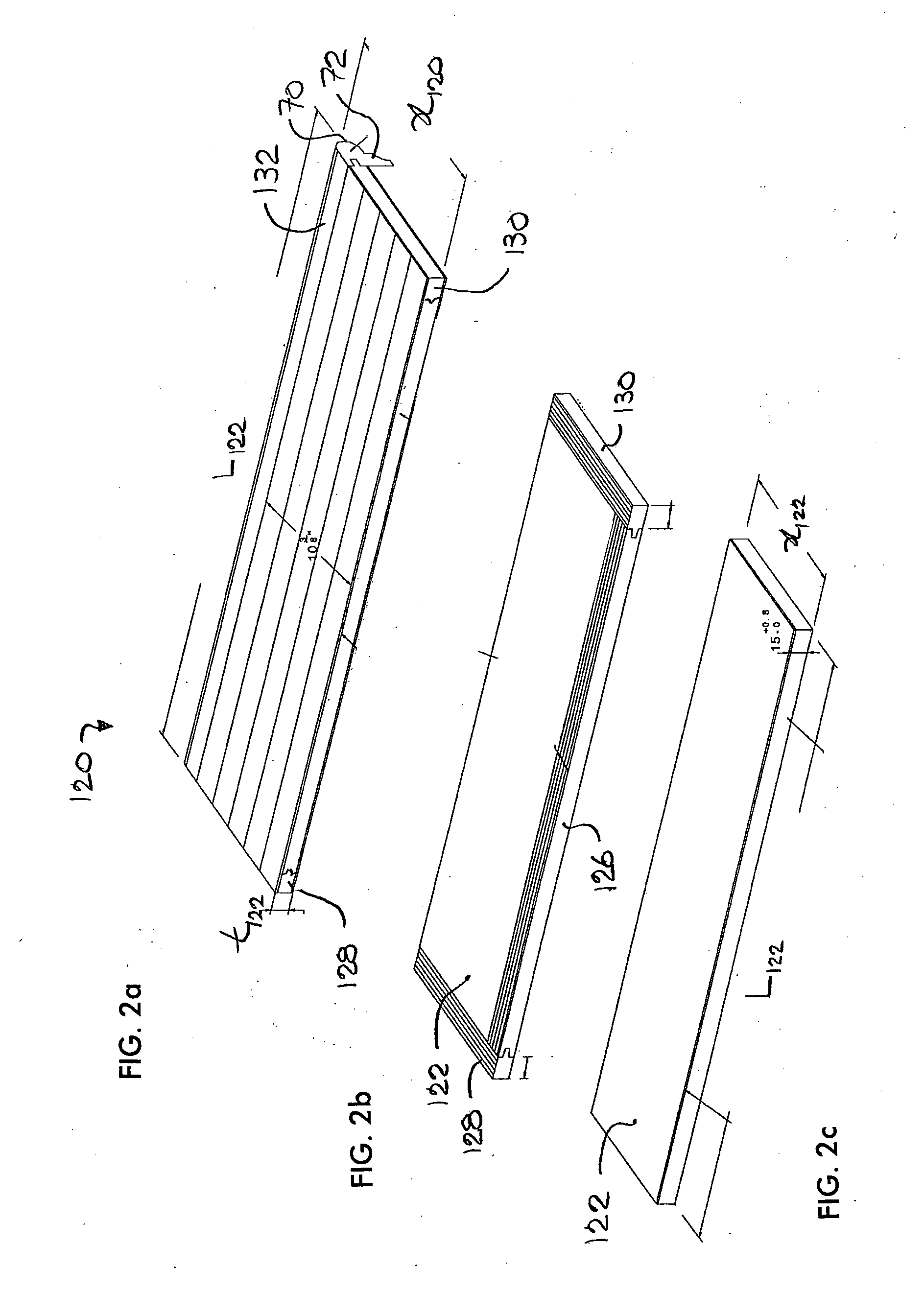 Stair tread assembly and method