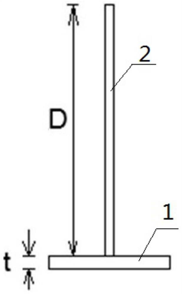 Method for adding compensation amount of T-shaped section bar