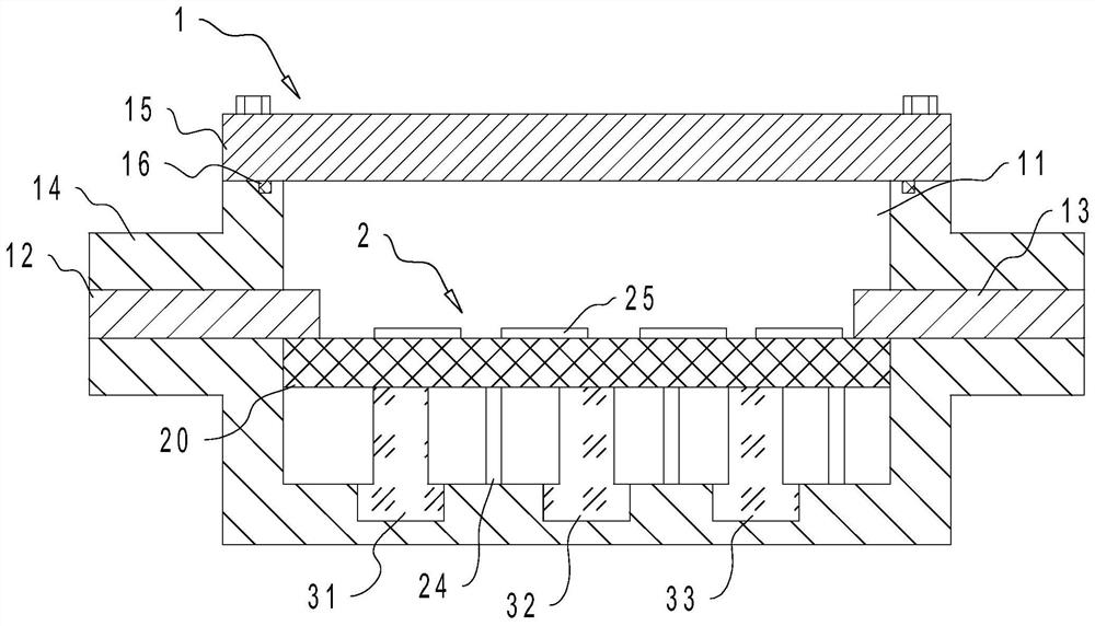 Filtering type strong transient electromagnetic pulse protection structure