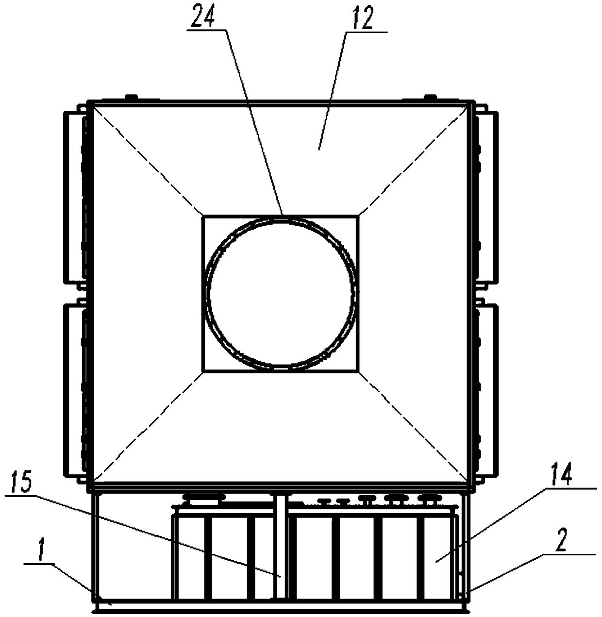 Plasma photocatalytic spray integrated machine