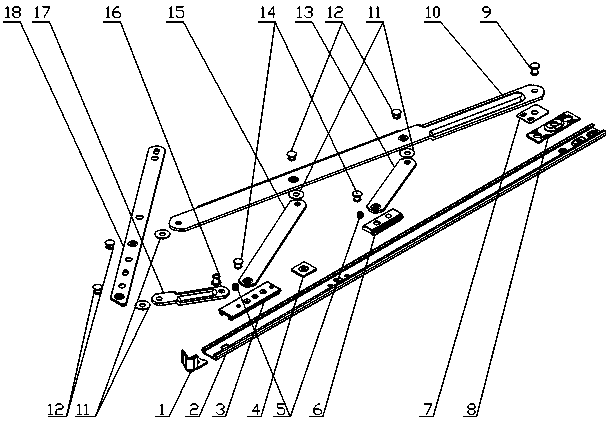 Hinge suitable for firefighting smoke exhaust window