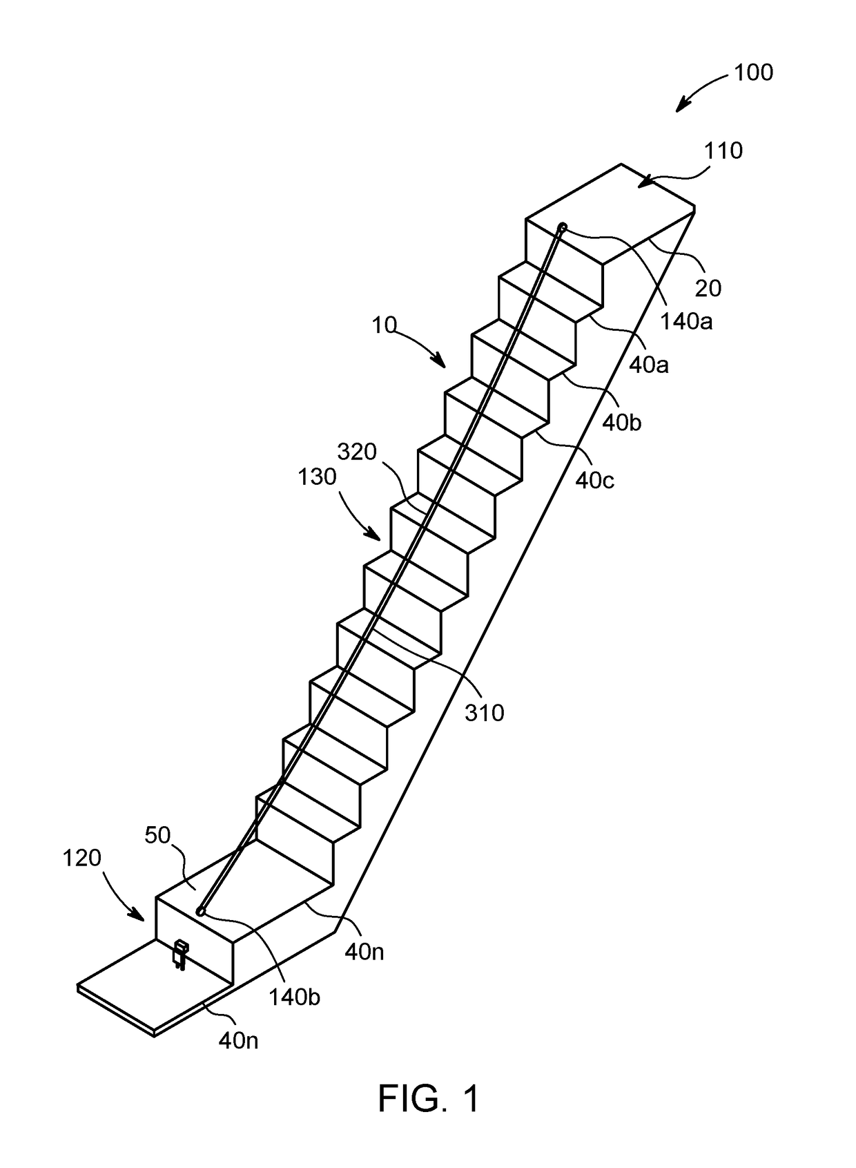 Aerial rope hoist system suitable for an open pit mine