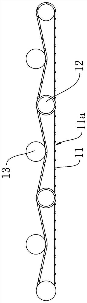 Separation line of disposable tableware