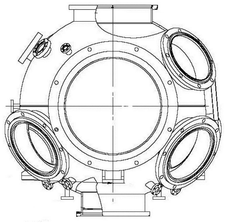 Device for preparing high-shielding substrate coating