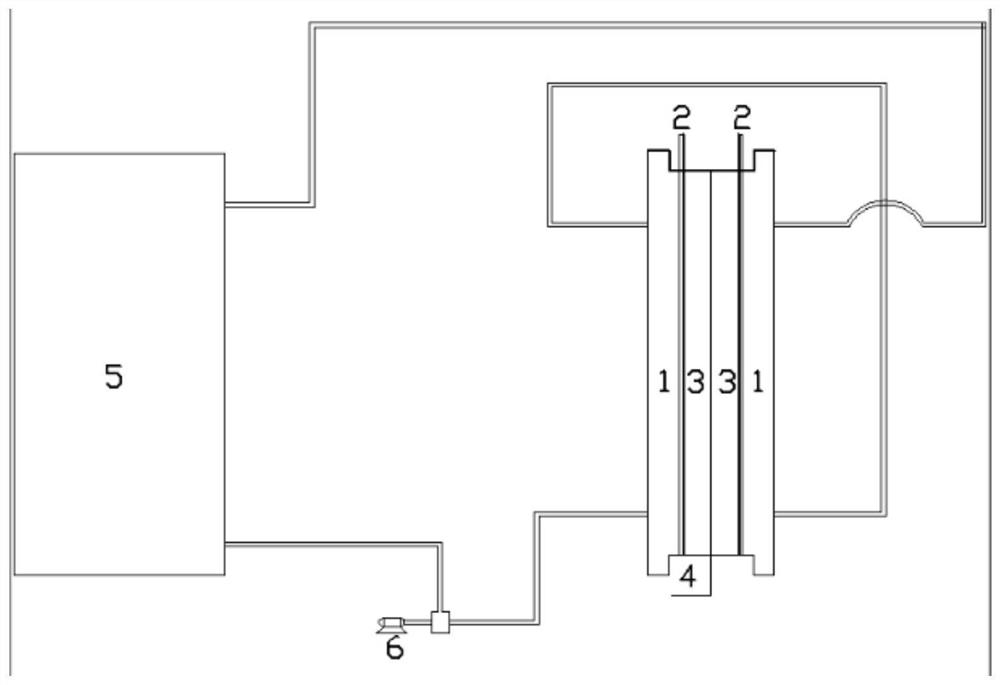 A zinc-nickel flow battery