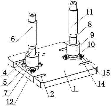 Sleeved type spring steel wire brush adjusting device