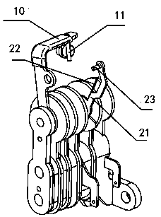 SF6 gas density switch capable of carrying out temperature compensation on multiple different density values