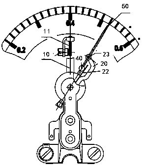 SF6 gas density switch capable of carrying out temperature compensation on multiple different density values