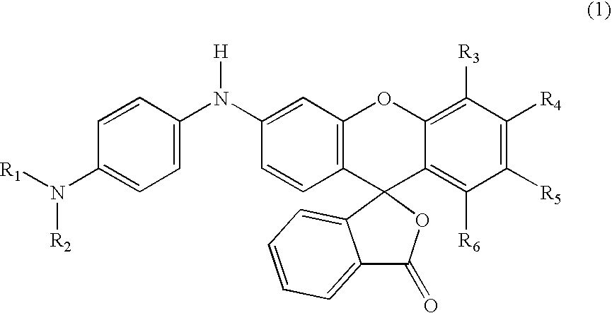 Process for manufacture of fluoran dyes